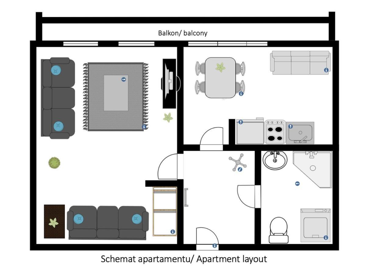Apartament Zamoyskiego Centrum Appartamento *